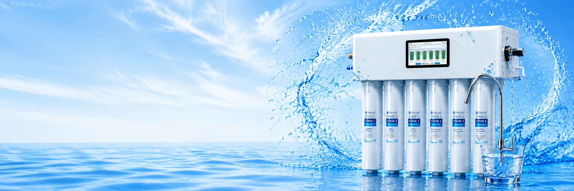 Sterisil System G5 dental water purification system